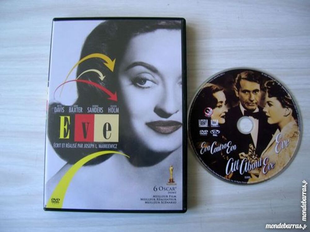 DVD EVE - Marilyn MONROE/Bette DAVIS DVD et blu-ray