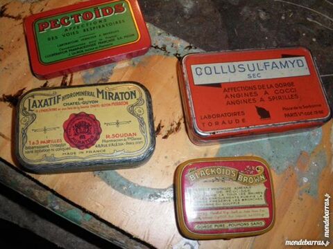 Boites en mtal; diverses 1 Saint-Jean-de-Maurienne (73)