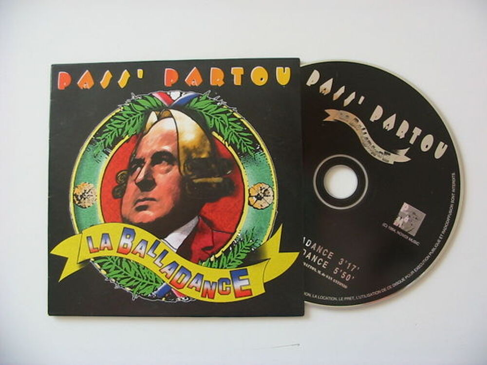 Cd 2 titres : la balladance CD et vinyles