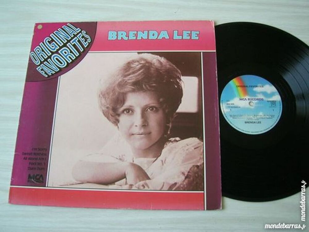 33 TOURS BRENDA LEE Original favorites CD et vinyles