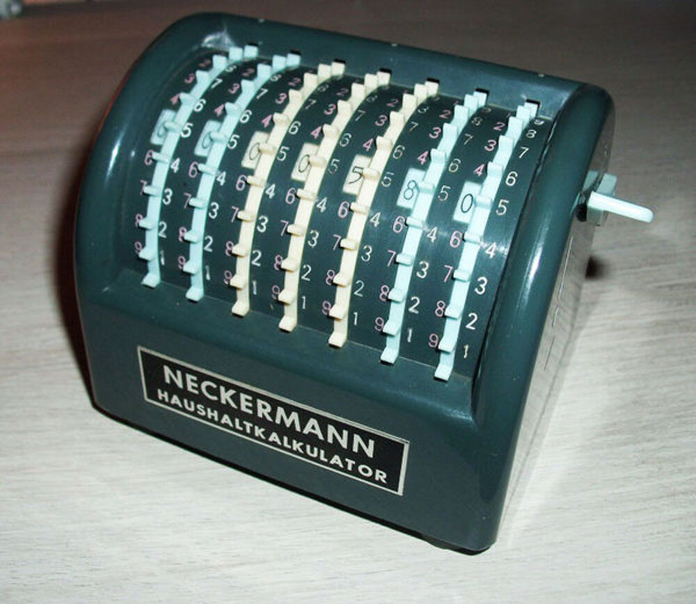 Calculatrice vintage de 1969 rare 