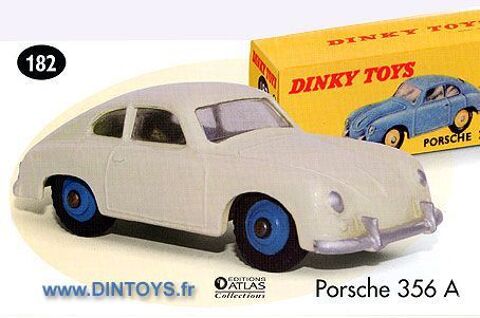 Porsche 356A Dinky Atlas 1/43 Neuf Boite 48 Guînes (62)