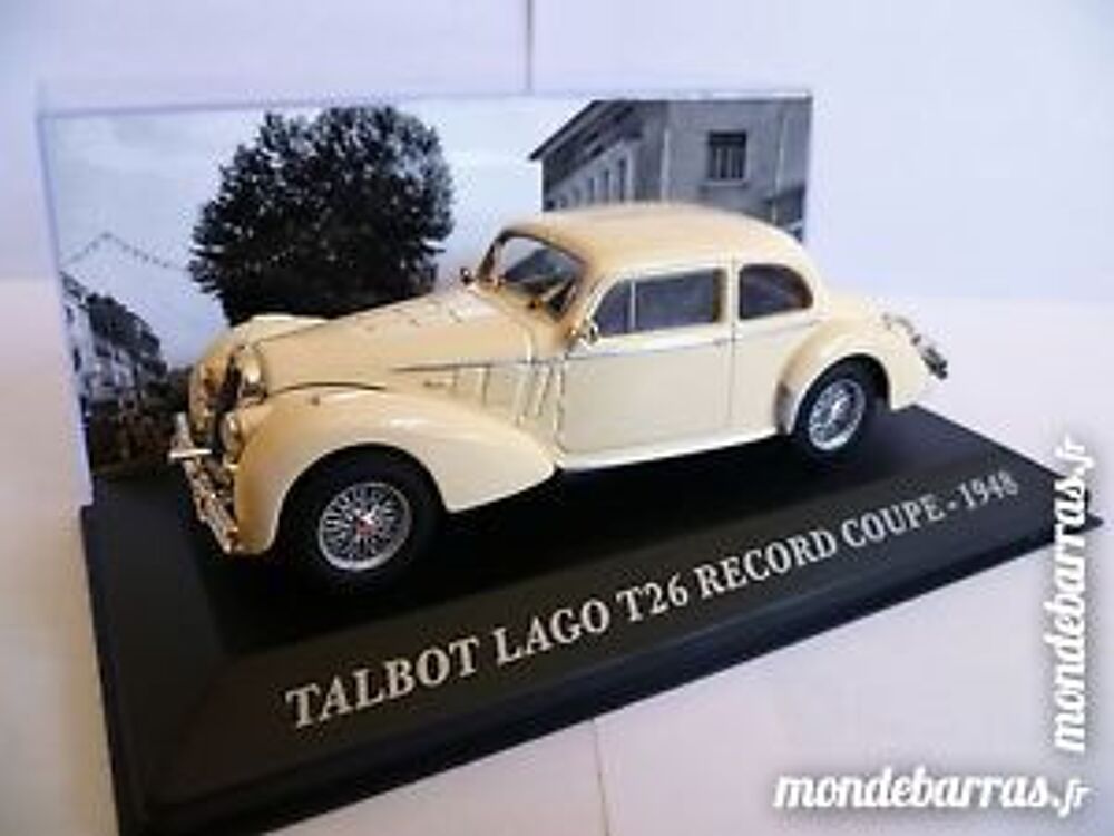 Talbot Lago T26 Coup&eacute; Record 1/43 Ixo Neuf boite Jeux / jouets