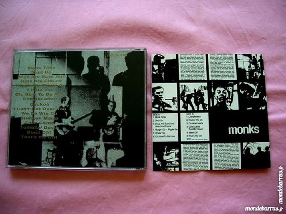 CD THE MONKS 60's garage band USA CD et vinyles
