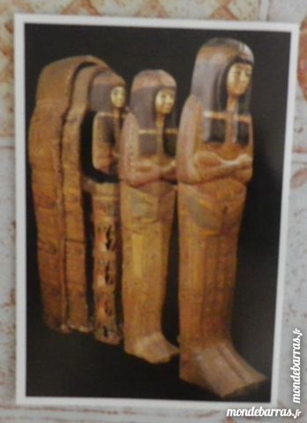 4 CARTES POSTALES REPRODUCTIONS MUSEE DU LOUVRE 
