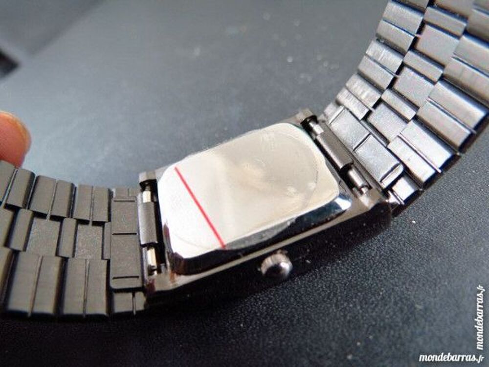 HAWAII MONTRE CHROME NOIR MIXTE DIV0329 Bijoux et montres