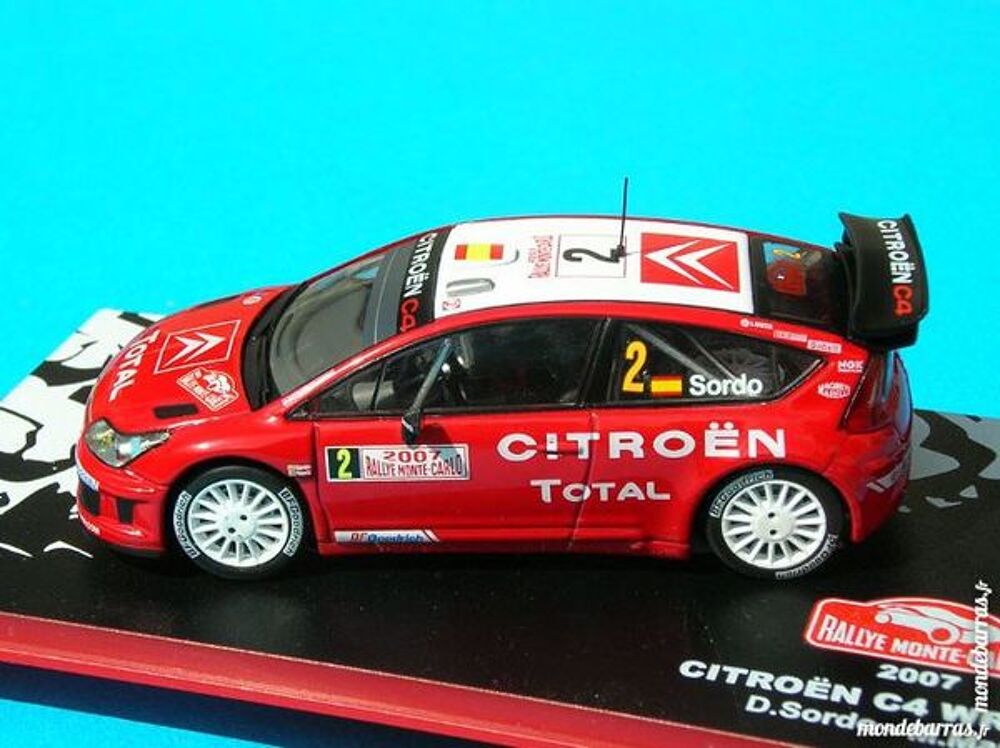 Citro&euml;n C4 Wrc 2 Sordo Monte Carlo 2007 1/43 Neuf Jeux / jouets