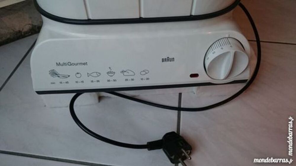 Cuiseur &agrave; vapeur MultiGourmet de Braun Electroménager