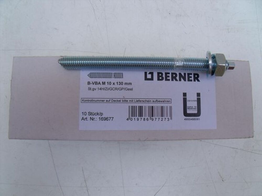 Tige d'ancrage BERNER Bricolage