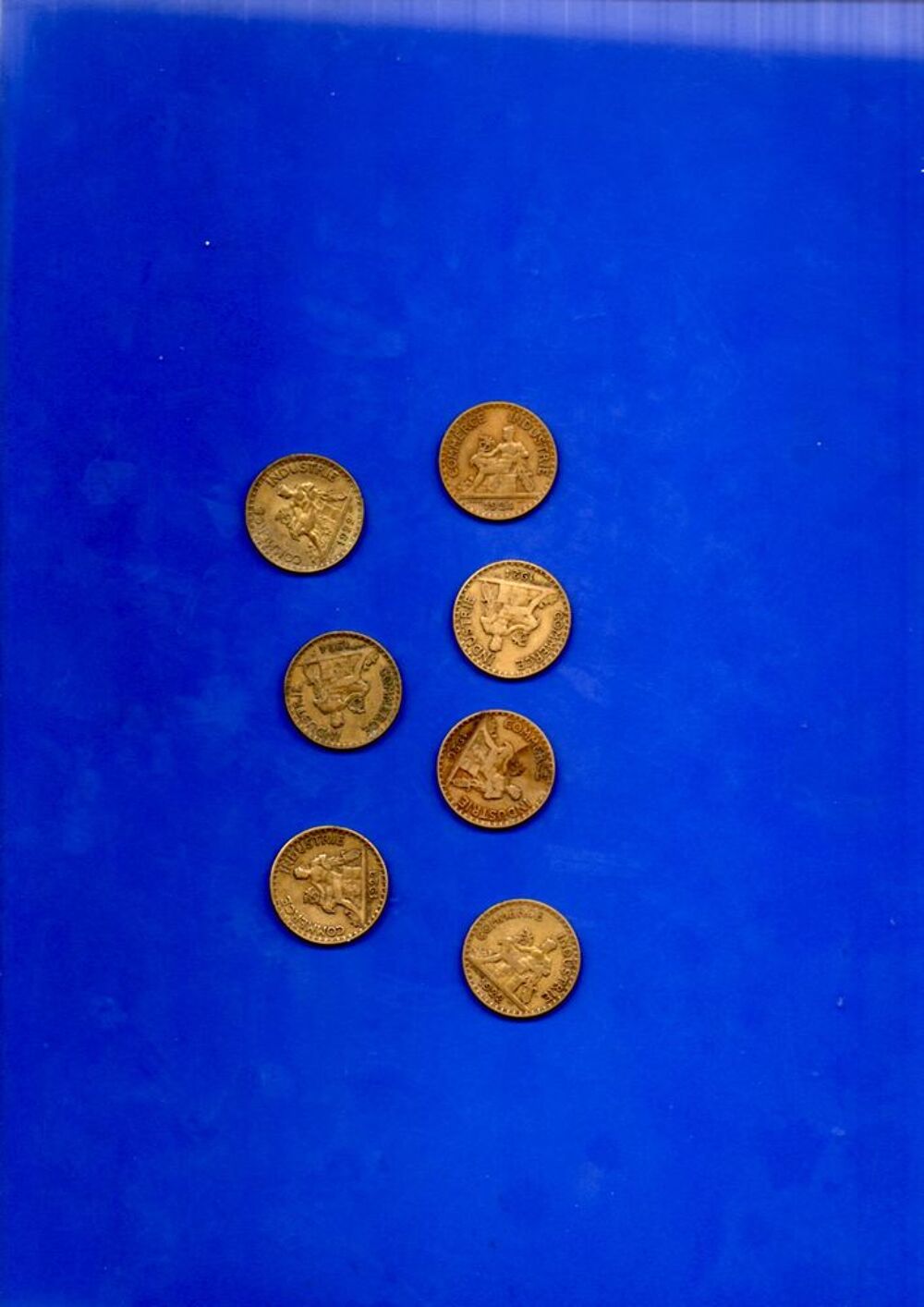 pi&eacute;ce france 2 francs chambre de commer&ccedil;e 