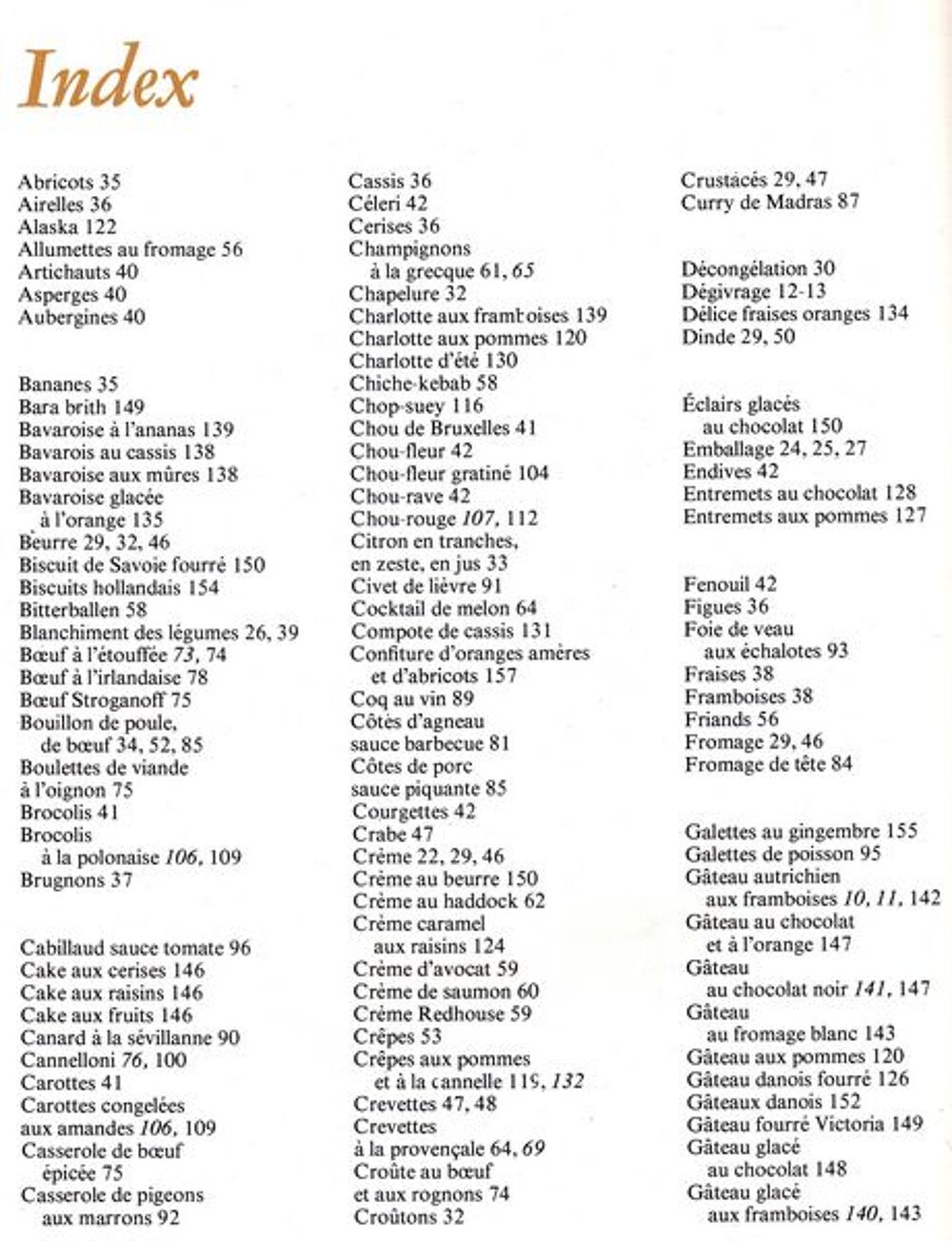 CONGELATION.guide.RECETTES / prixportcompris Livres et BD