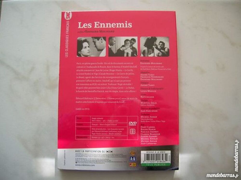 DVD LES ENNEMIS ( Roger Hanin) DVD et blu-ray
