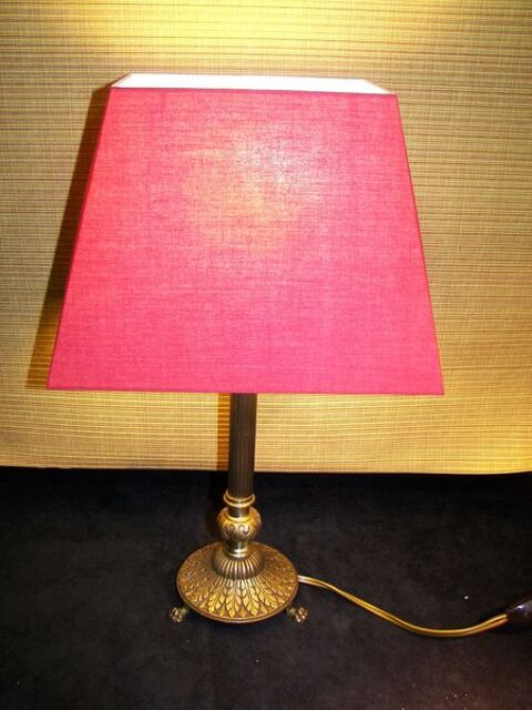 Lampe bronze fin 19 ème 60 Cagnes-sur-Mer (06)