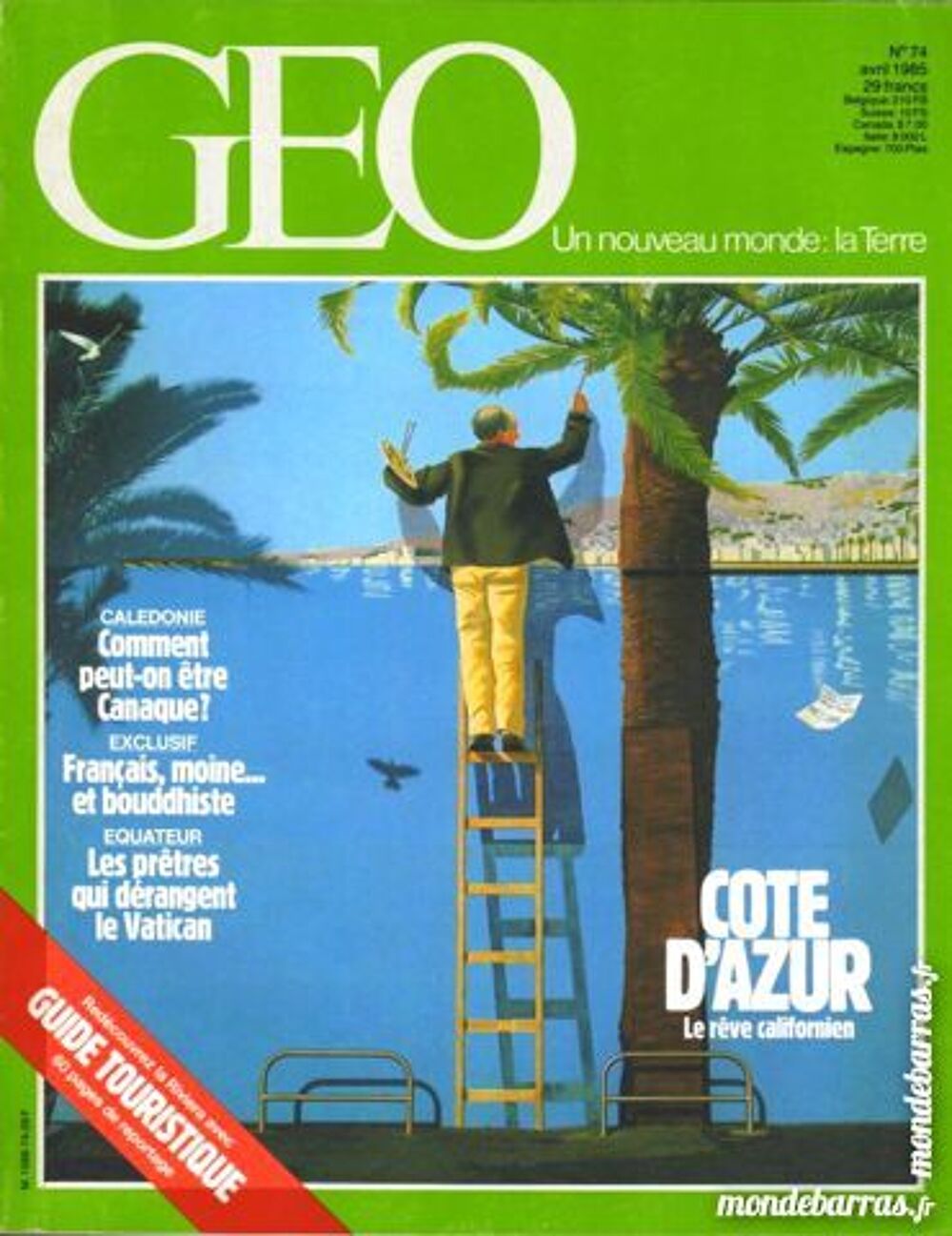 COTE D'AZUR - g&eacute;o - m&eacute;diterran&eacute;e / prixportcompris Livres et BD