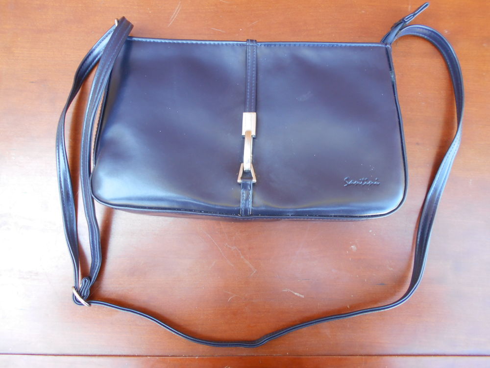 SAC A MAIN BANDOULI&Egrave;RE " Santini " Maroquinerie