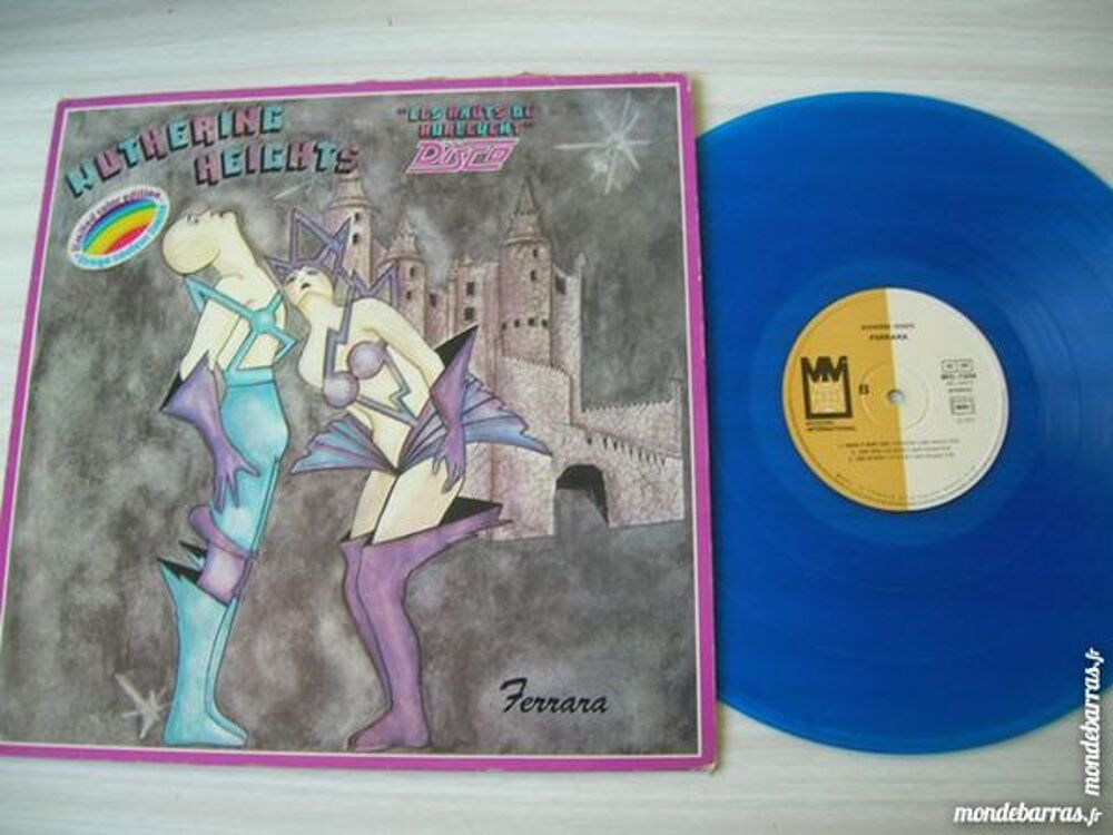 33 Tours FERRARA Wuthering Heights - VINYLE COULEUR BLEU CD et vinyles