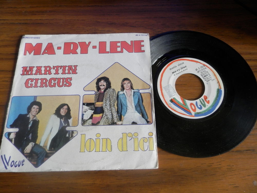 Martin circus Marylene CD et vinyles