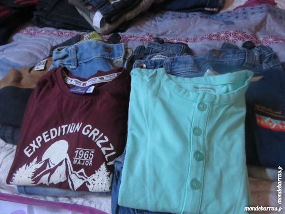 6 ensemble pantalons et tee-shirt gar&ccedil;ons Vêtements enfants