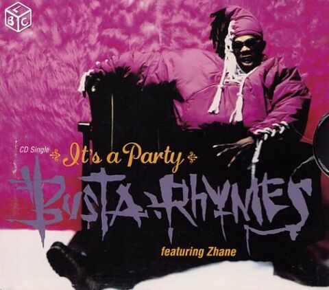 Cd maxi Busta Rhymes it s a party 5 Martigues (13)
