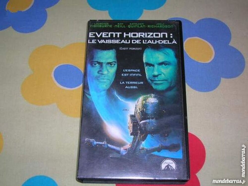 K7 VHS EVENT HORIZON - FANTASTIQUE DVD et blu-ray