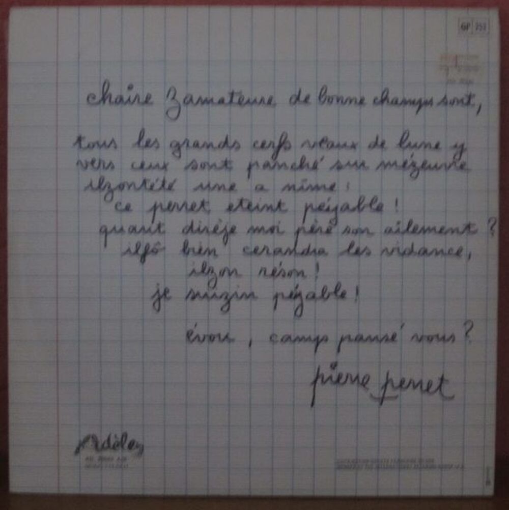 PIERRE PERRET - 2 disques 33 t - "C'est bon pour la sant&eacute;" CD et vinyles