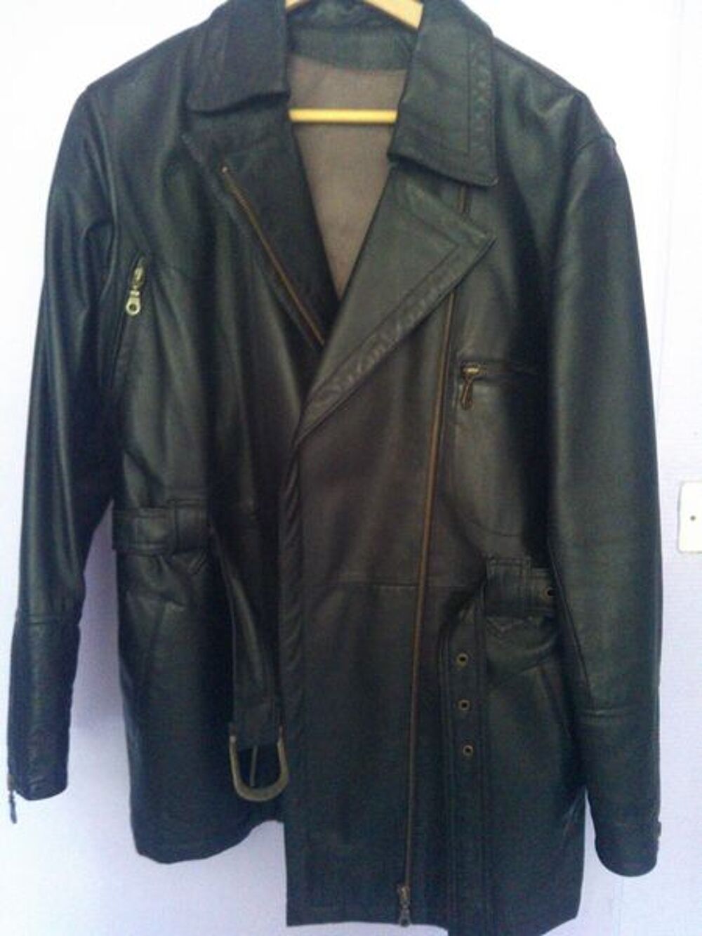 Veste en Cuir Femme Vêtements