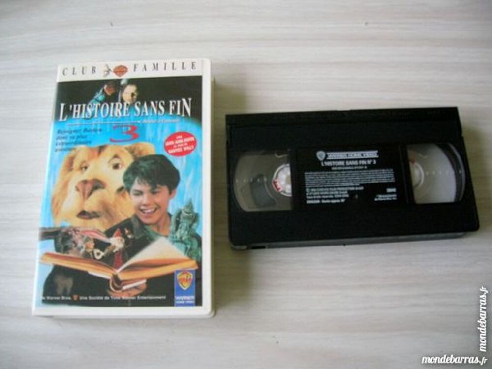 K7 VIDEO L'HISTOIRE SANS FIN N&deg; 3 DVD et blu-ray