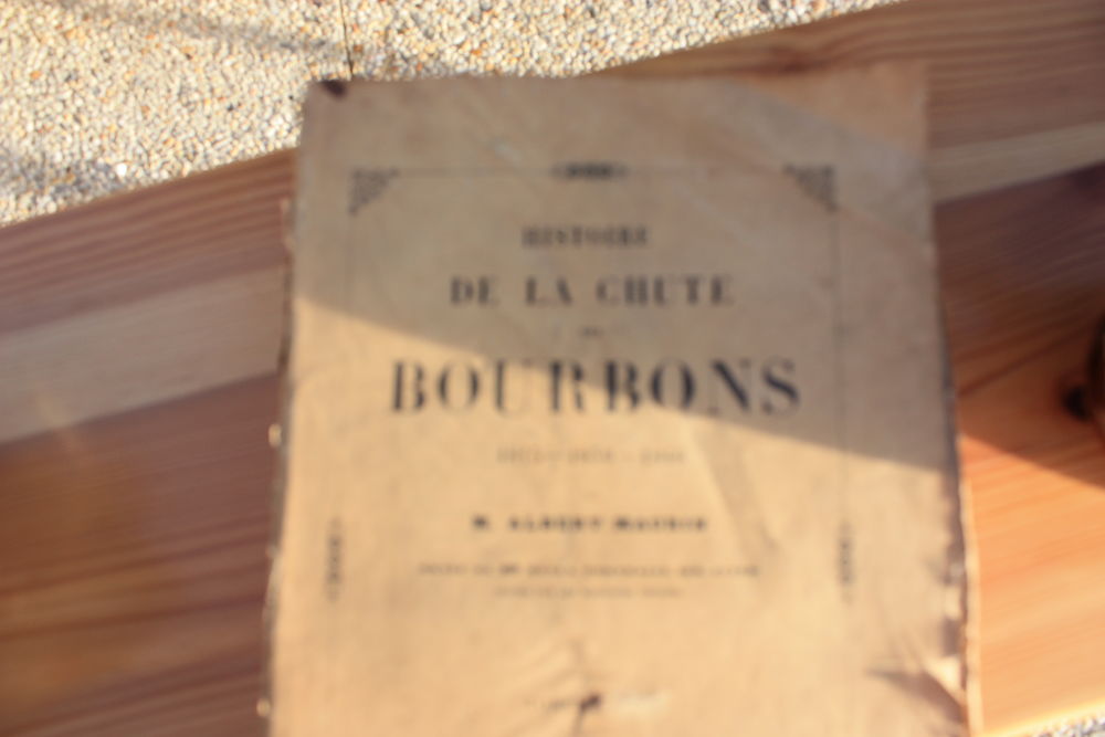 livres la chute des bourbons Livres et BD