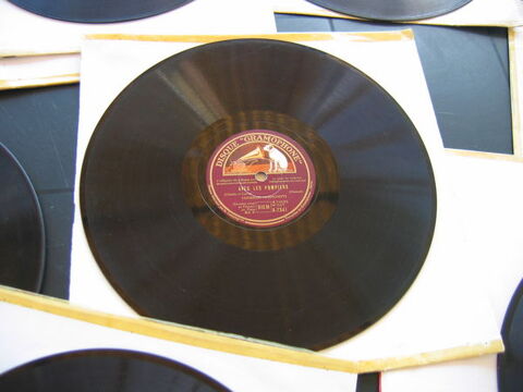 16 Disques 78 tours 60 Le Vernois (39)