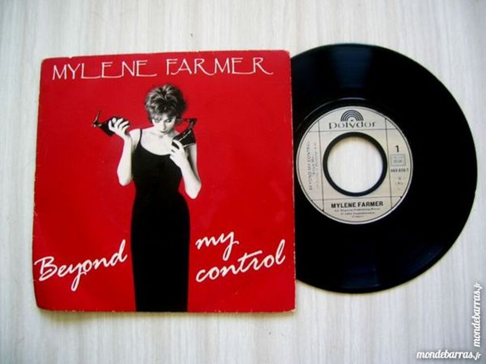 45 TOURS MYLENE FARMER Beyond my control CD et vinyles