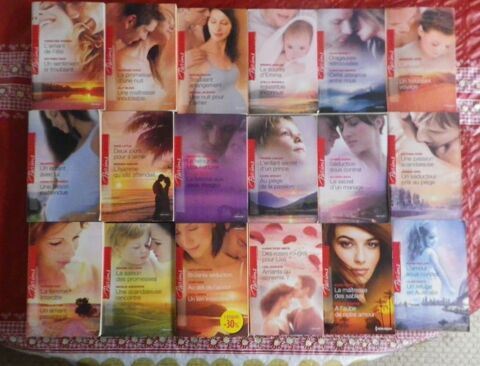 LOT DE 18 HARLEQUIN PASSIONS N� DOUBLES ou � l'unit� 25 Attainville (95)