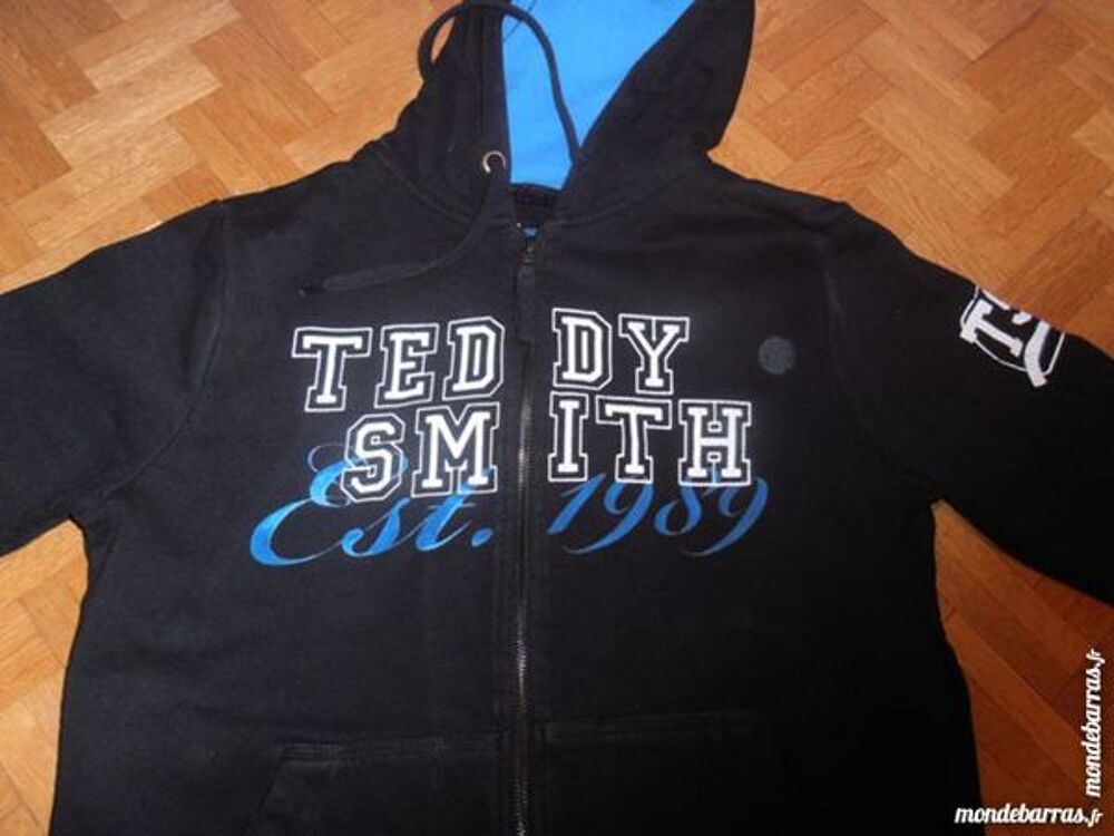 Sweat zipp&eacute; TEDDY SMITH Vêtements