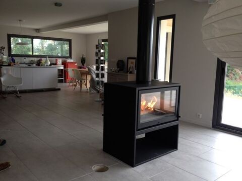 Poele a bois double face neuf 1990 Annecy (74)