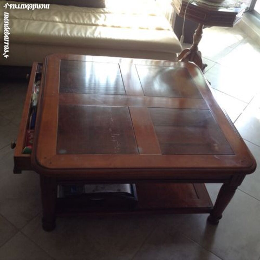 Table basse en merisier Meubles