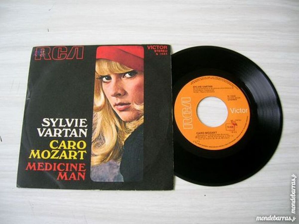 45 TOURS SYLVIE VARTAN Caro Mozart - ITALIEN CD et vinyles