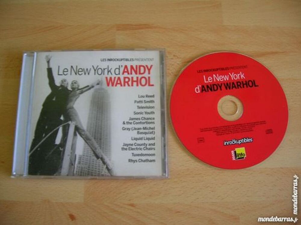 CD Le New York d' ANDY WARHOL - L. Reed - Televisi CD et vinyles