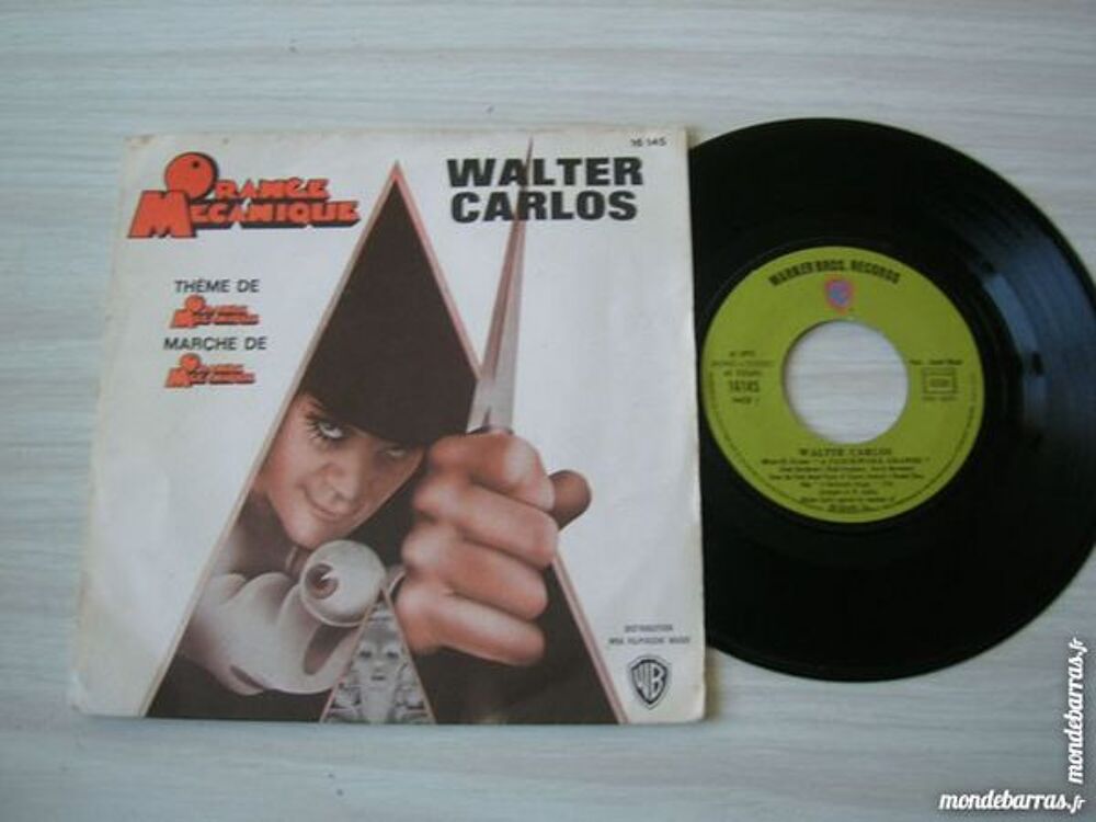 45 TOURS WALTER CARLOS Orange m&eacute;canique ORIGINAL CD et vinyles