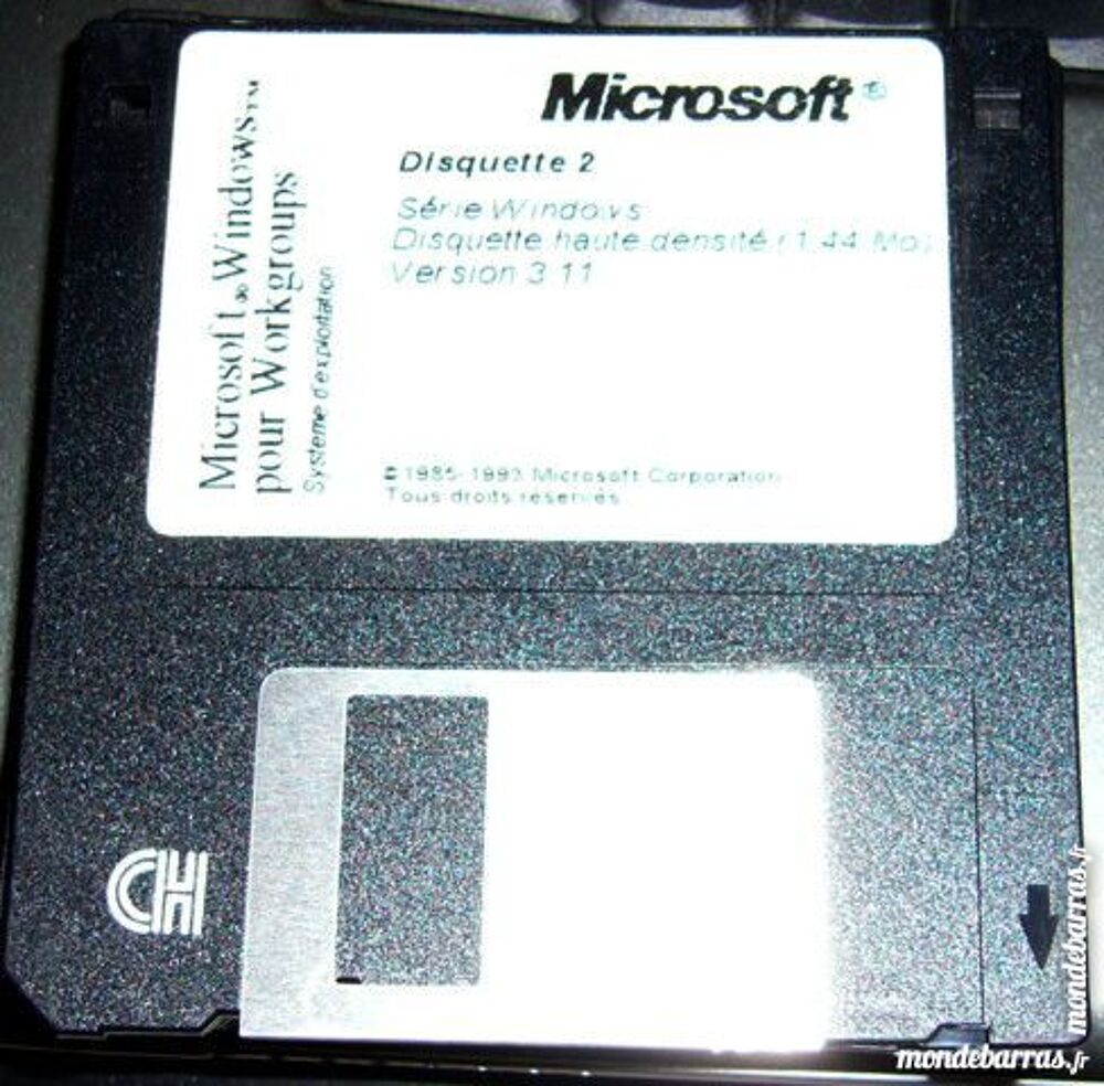 disquettes d'installation MS-DOS et Windows Matriel informatique