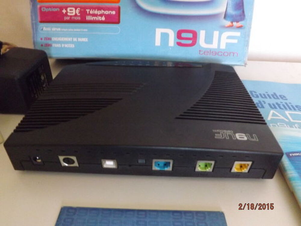 Routeur NEUFBOX Complet - TRIO 3C Matériel informatique