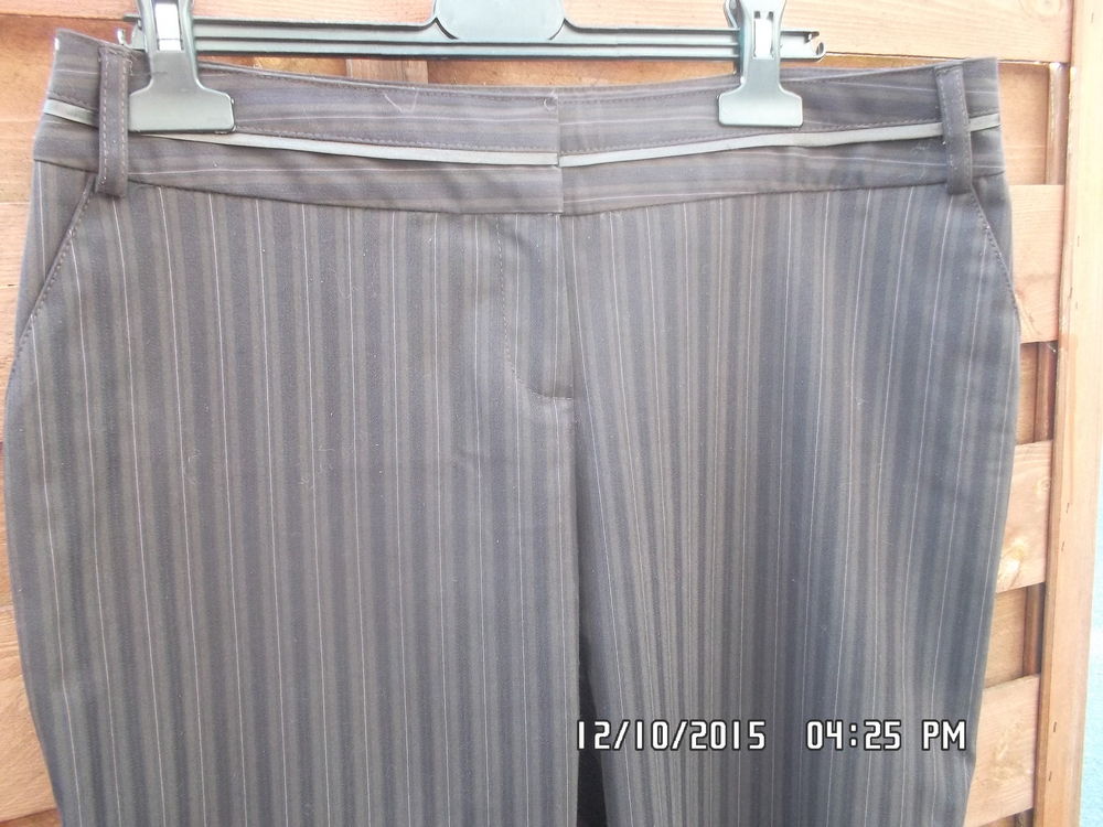 PANTALON MARRON PROMOD*JUSTE 3E*KIKI60230 Vêtements