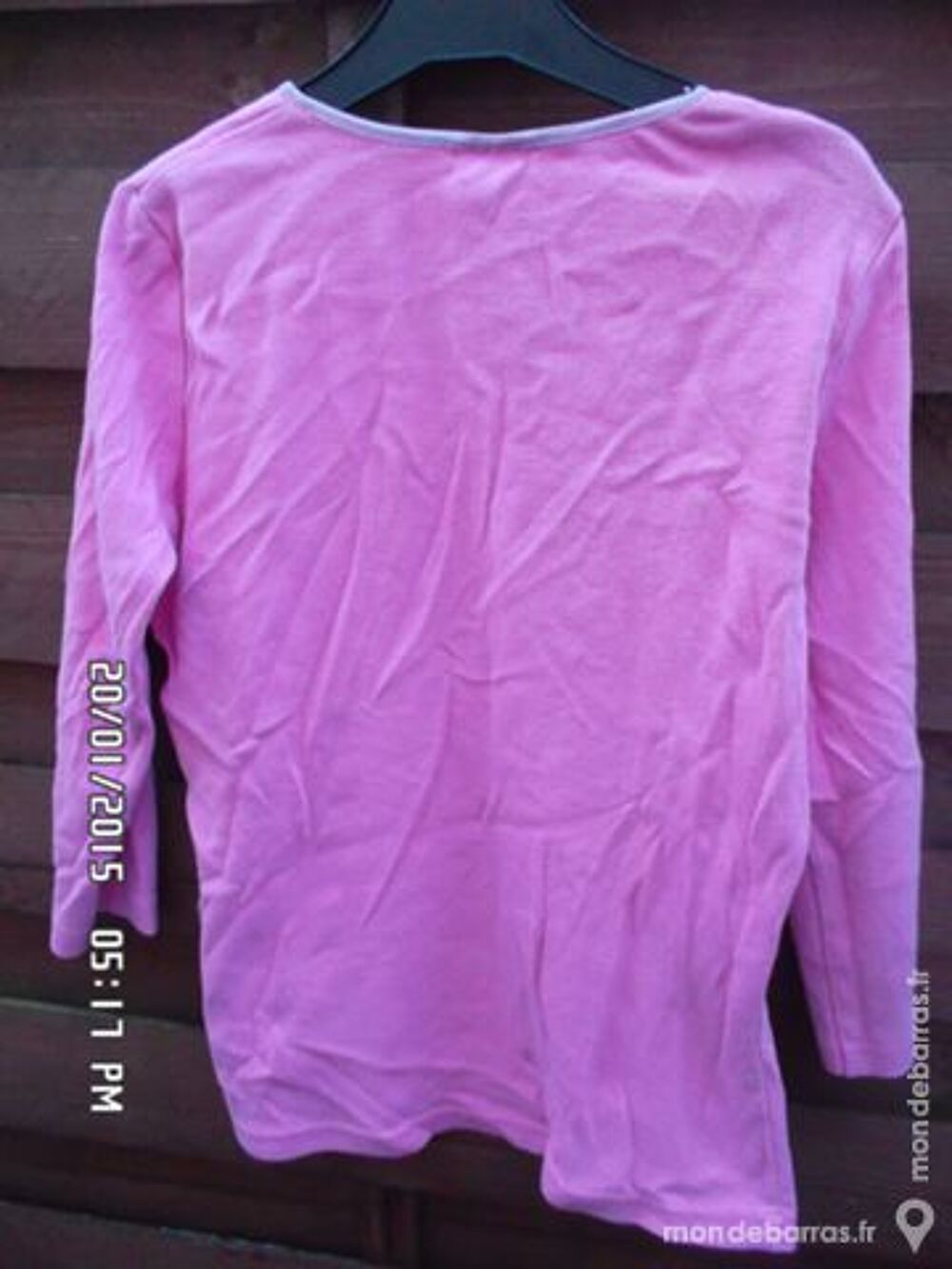 haut rose t.36 Vêtements