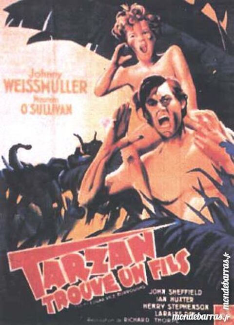 K7 Vhs: Tarzan trouve un fils (281) 6 Saint-Quentin (02)