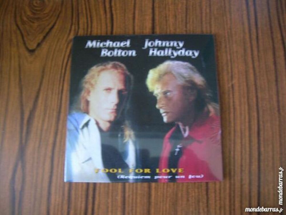 CD JOHNNY HALLYDAY Fool for love - MICHAEL BOLTON CD et vinyles