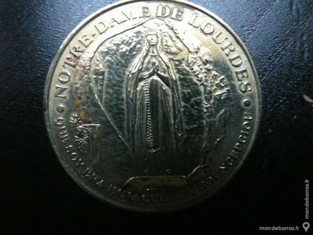 M&eacute;daille grotte de Lourdes Monnaie de Paris 