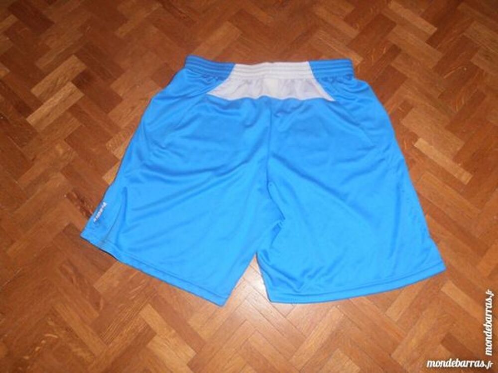 Short football adulte bleu et blanc Sports