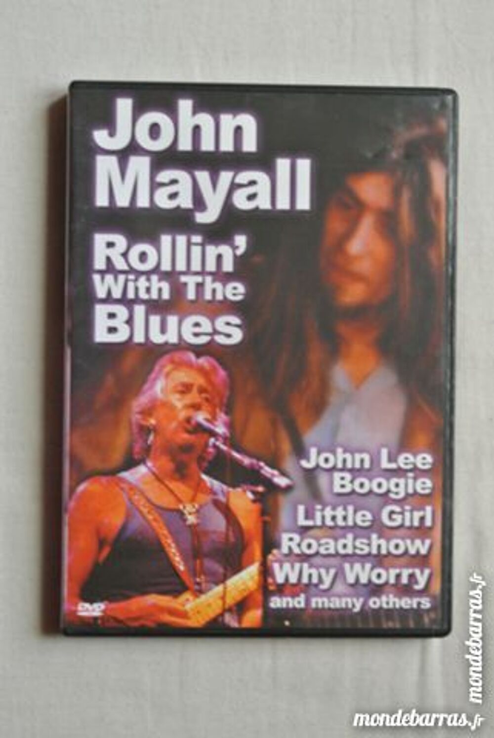 "John Mayall ""Rollin with the blues""" DVD et blu-ray