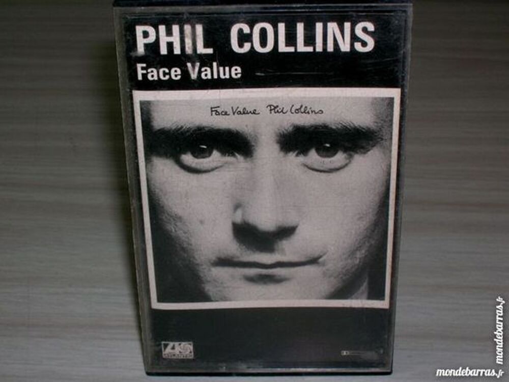 K7 AUDIO PHIL COLLINS Face value CD et vinyles