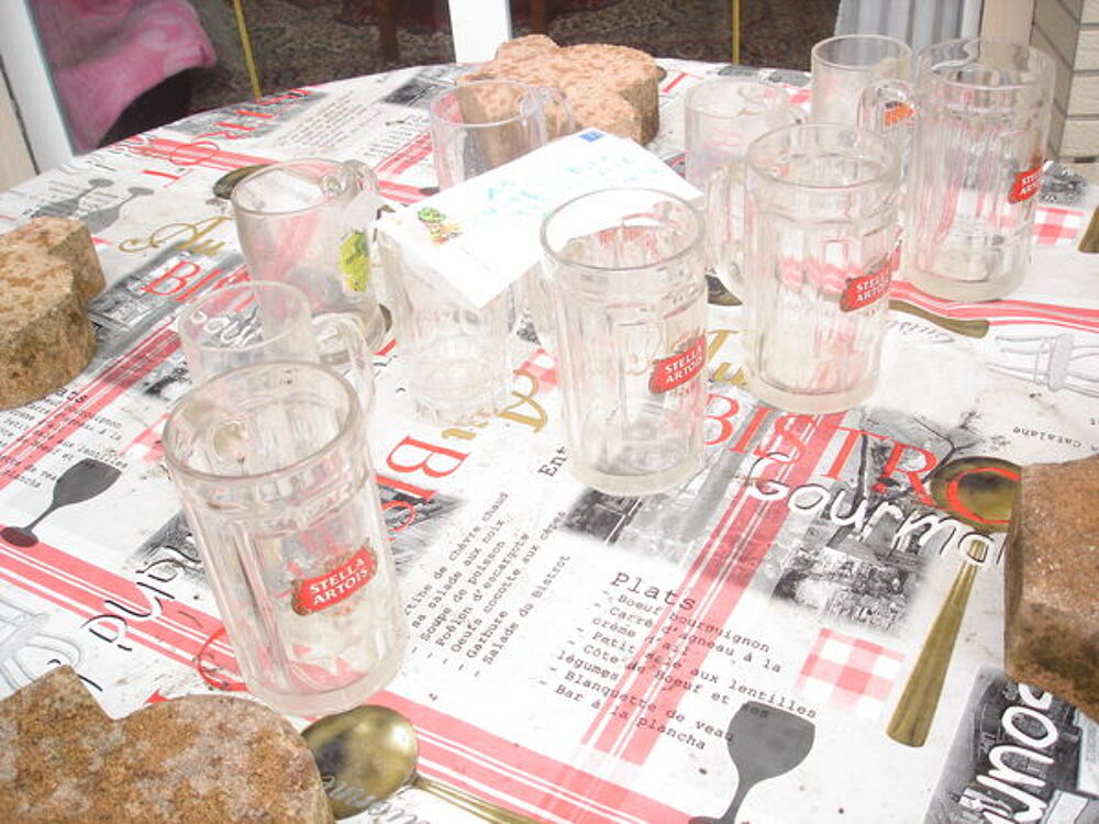 chopes de bieres publicitaires 