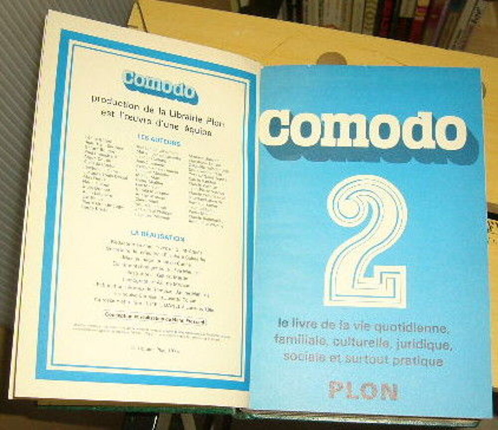 Comodo 2 le livre de la vie quotidienne Livres et BD