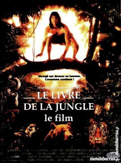 K7 vhs: Le Livre de la jungle, le film (467) 6 Saint-Quentin (02)